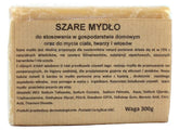 300 g graue Seife zum Waschen des Haarkörpers CARMEN - Biogo.de